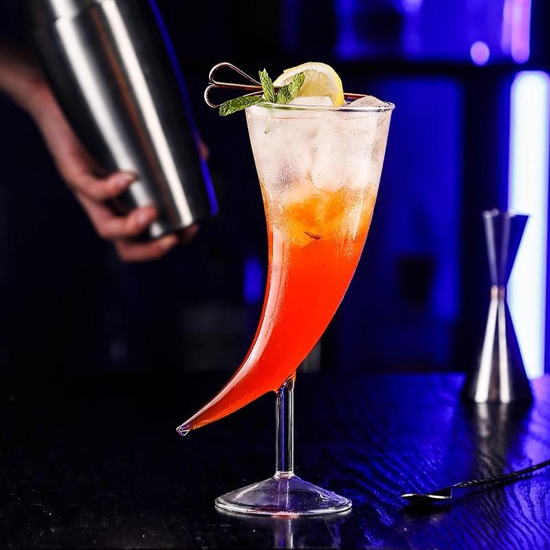 Kreativ Månpokal Hornpokal Bägare Personlig Cocktailglas Rödvinspokal