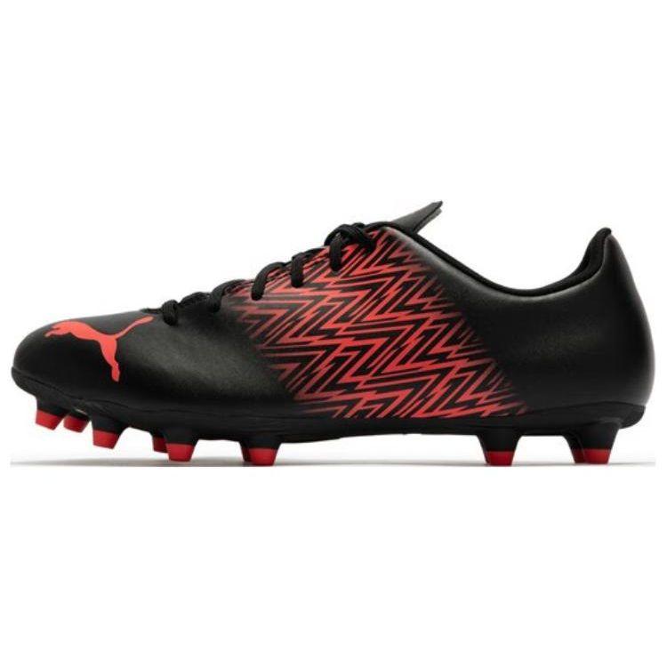 Puma Tacto FG Soccer Shoes Men Sneaker Black Pink 106307-06