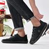 38-48 Scarpe da Uomo Oversize Fatte a Mano in Pelle, Scarpe Casual Basse Scarpe Casual alla Moda in Pelle