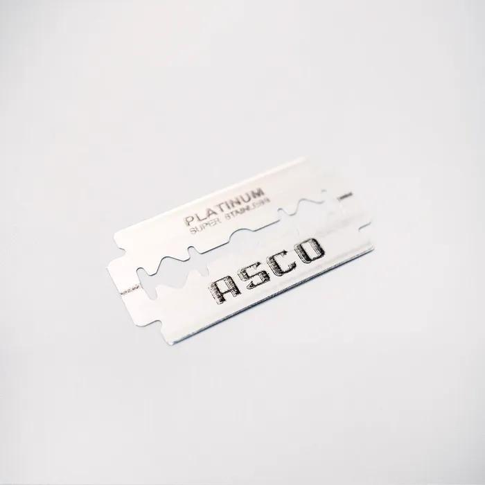 Asco Platinum Razor Blades 20 Pack (100 Count)