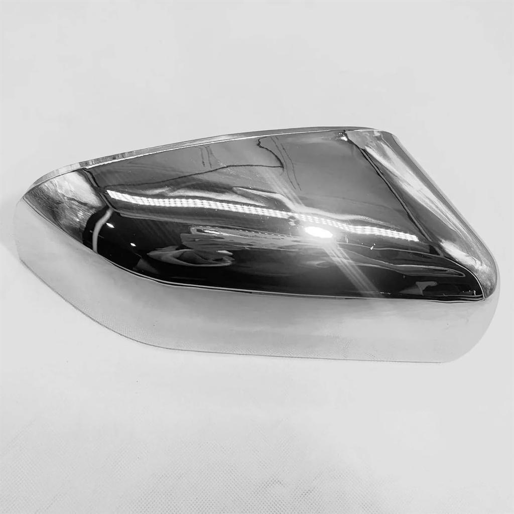 Compatible for Land Rover LR2 LR4 Range Rover Chrome Replacement Mirror Covers Car Side Door Rear View Mirror Cover Cap Shell