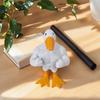 1 Piece of Creative and Quirky Muscle Duck Key Storage Ornament, Eye-Catching Desktop Decoration, Spreading Joy, Unique Home Decor Piece