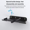 Game Console Wall Mount Bracket Storage Holder with Storage Hook Strong Load-bearing Simple Installation Game Console Hanging Rack for PS5 Slim