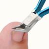 Professional Toenail Clippers for Ingrown & Thick Nails Ultra-Sharp Trimmer with Blue Handle, Precision Cutter for Home Manicures and Pedicures