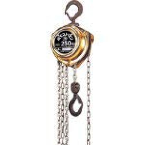 Elephant Chain Block Zojirushi Chain Block Hoistman Small Lightweight Chain Block 80kg HMK0825