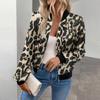 Women's Printed Patchwork Thin Fashion Jacket Casual Jacket Top