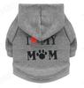 Pet Fleece Hooded Sweatshirt for Dogs - Autumn & Winter Style