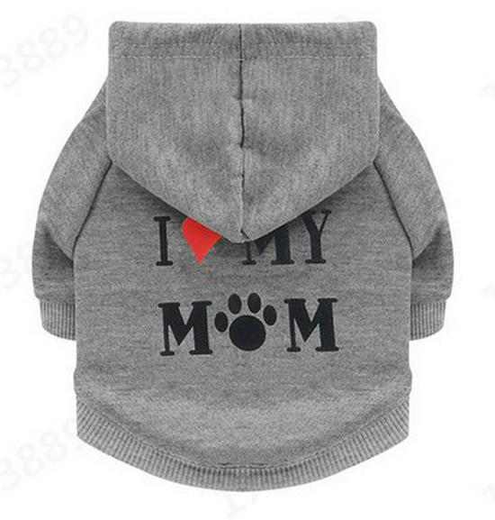 Pet Fleece Hooded Sweatshirt for Dogs - Autumn & Winter Style