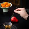 Strawberry Incense Burner Tea Pet Ornament Cute Ornament Thread Fragrance Tray Tea Table Creative Fragrance Path