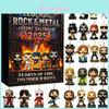Legends Rock And Metal Adventní kalendář s akrylovými figurkami pro vánoční večírky a dárky
