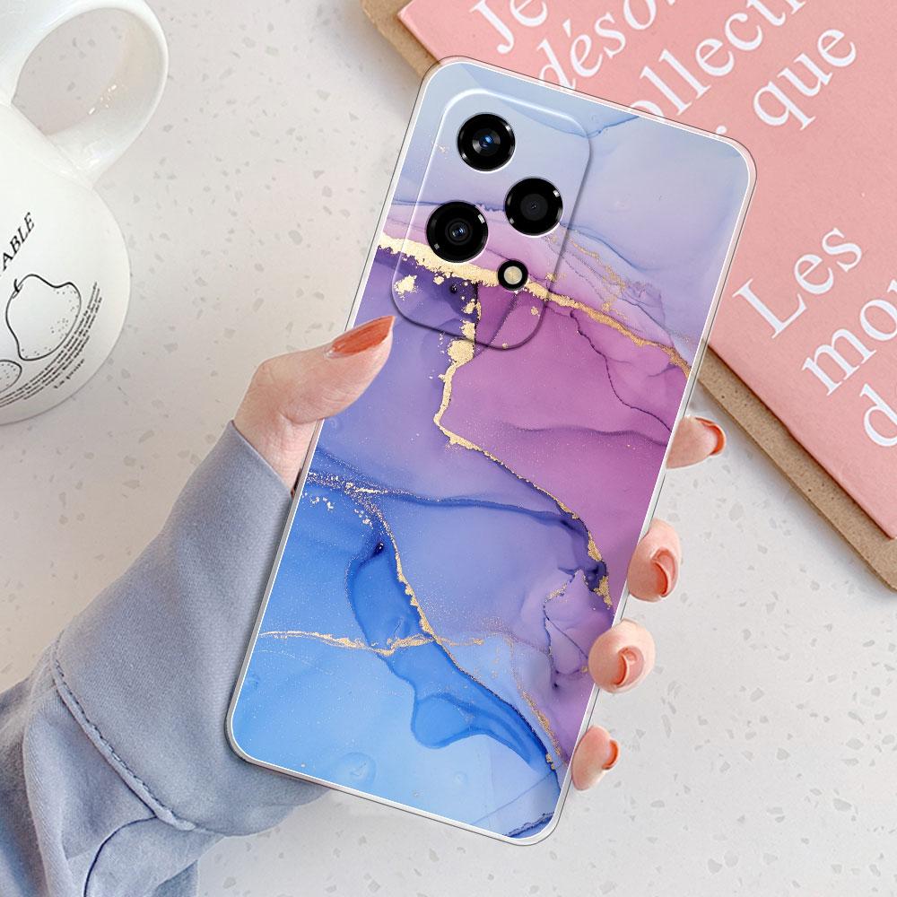 For Honor 200 Lite Case For Honor200Lite Cover Shockproof Clear Soft Silicone Phone Case on Huawei Honor 200 Lite Fashion Funda
