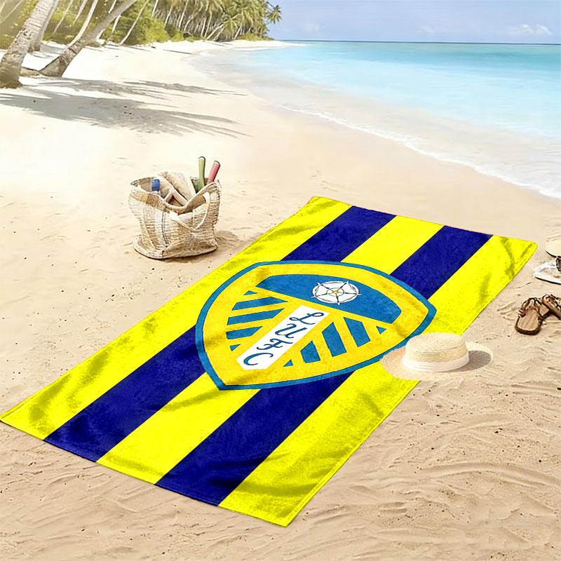 Leeds logo Beach Towel, Large Soft Quick Dry Towel for Beach Camping Swimming