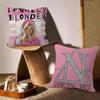 Movie L-Legally Logo B-Blonde 45*45Cm Cushion Cover Pillow Cover Decor Pillowcase Home Pillowcase For Couch Pillow
