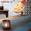 330ml Yixing Purple Clay Teapots Handmade The Cow Stone Scoop Pot Raw Ore Section Mud Tea Maker Kettle With Infuser Zisha Teaset