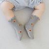 5Pairs Flower Toddle Short Tube Socks Pleated Kids Cartoon Socks Fashion Baby Cotton Socks  Newborn