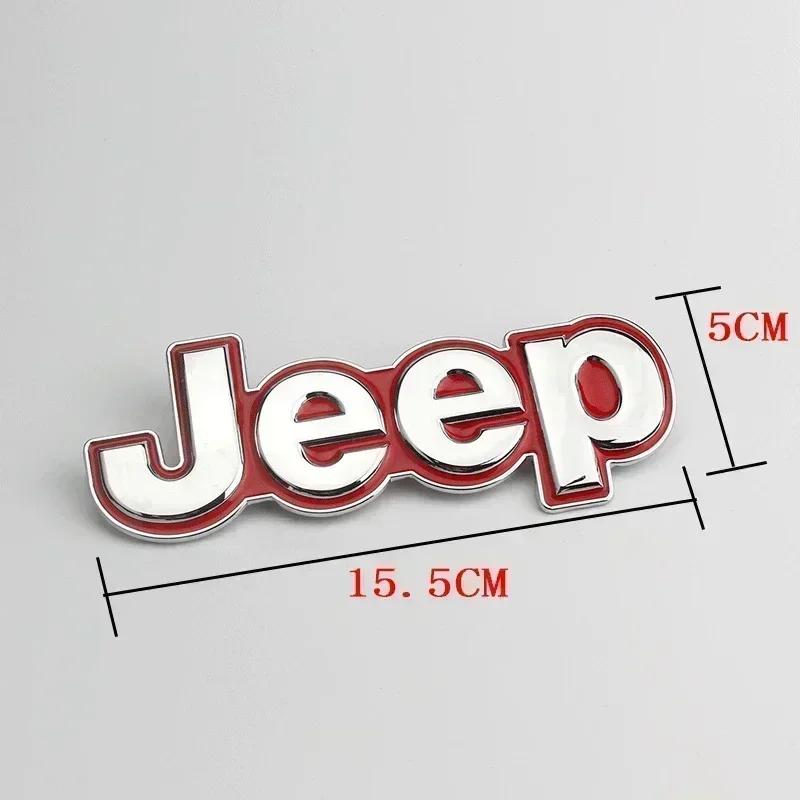 Auto Rear Trunk Badge Body Sticker Fender Side Decal for Jeep Wrangler Grand Cherokee Compass Renegade Patriot Rubicon Liberty ALV1