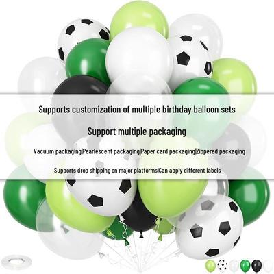 35PCS 12-Inch Colorful Sequin Balloons Set for Birthday Party Decorations