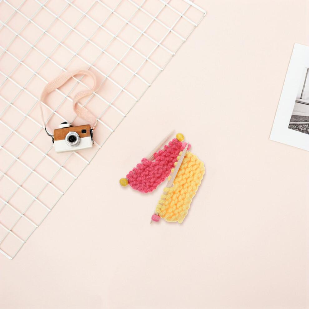 6 Pcs Miniature Knitting Sweater Model Desktop Ornament Photo Prop