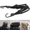 Motorcycle Helmet Straps with Hook Retractable Motorcycle Elastic Rope Helmet Luggage Adjustment Fix Buckle Rope Accessories