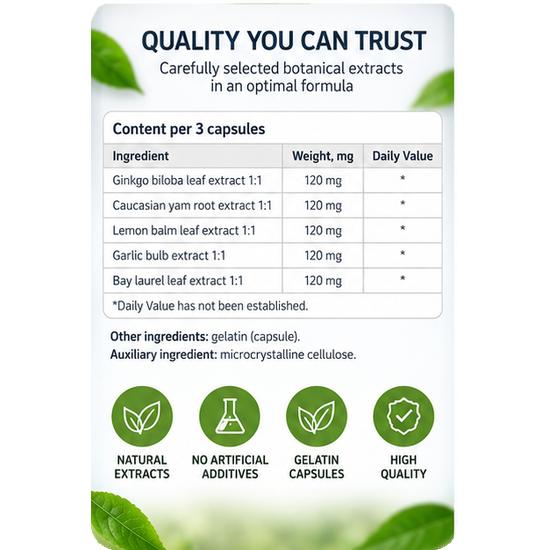 Orofenor – Ear Comfort and Circulation Support, 60 Capsules