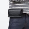 Horizontal Style Waist Pouch Phone Bag Leather Phone Leather Cover Pouch Phone Belt Clip Outdoor
