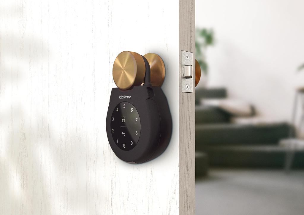 Japanese igloohome Smart Key Box 3 Smart Smart for Vacation Car No Connection IGK3 [Official Product] Black, Lock, Key, Security, Rentals, Offices,