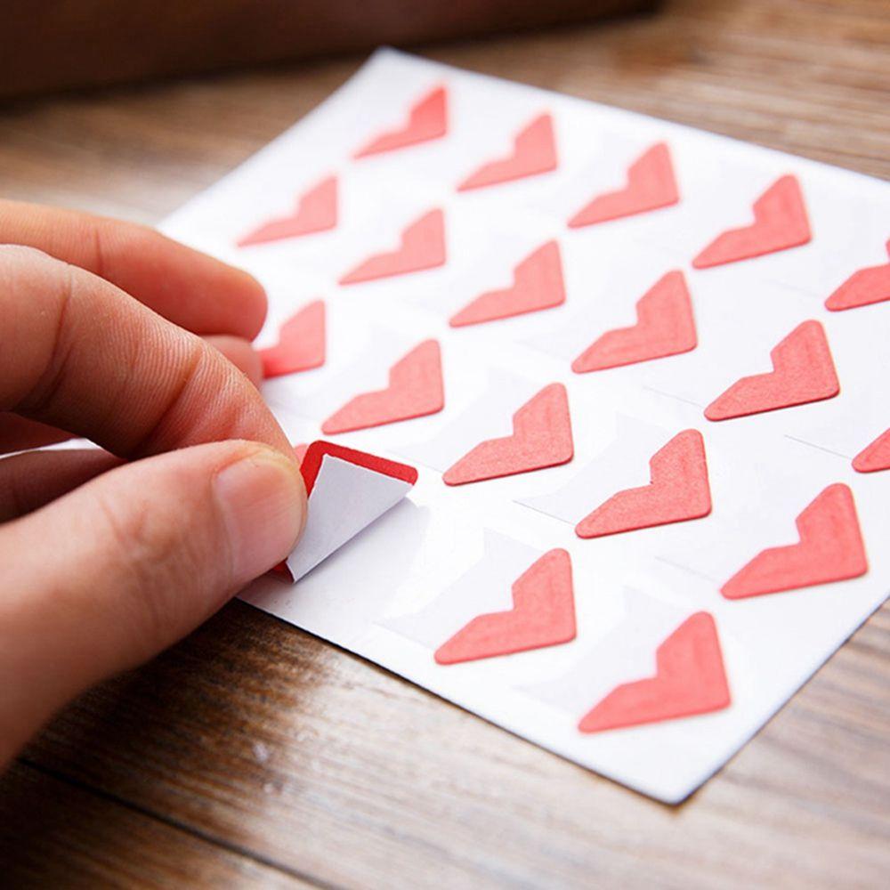 Decor Kraft Paper Vintage Picture Frame Decoration Corner Sticker Scrapbook  Sticker Photo Albums