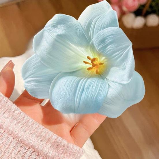 Damen Haarspange Künstliche Blume Dekor Seitenpony Haarspange Tägliches Tragen Party-Treffen Frisuren Haardekoration