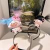 Plush Doll Headband Constellation Doll Hairband Cute Hairhoops Cosplay Headwear Hair Accessories