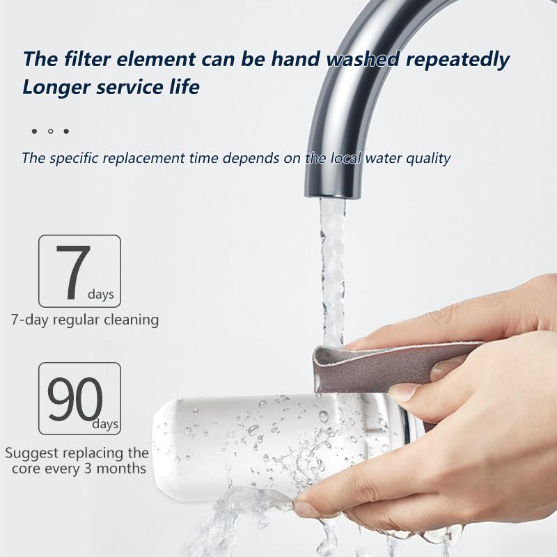2PCS For Home Kitchen Housheold Easy To Use New Replacement Ceramic Faucet Tap Water Filter Purfier Cartridge Durable Gift