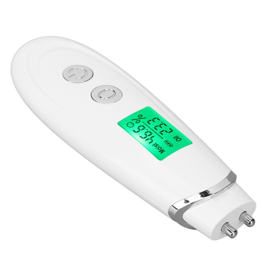 Skin Detector White Facial Moisture Tester Detector Skin Oil Content Moisture Analyzer