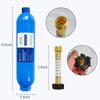 Hourleey 2 Pack RV Inline Water Filter with 2 Flexible Hose Protector, Reduce Bad Taste, Odors, Rust, Fluoride, Chlorine and Sediment In Drinking