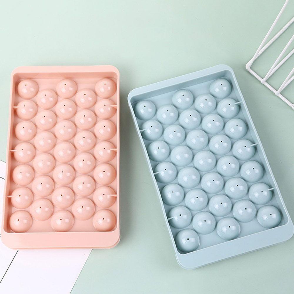 Spherical Homemade Ice Trays Easy-to-demold Silicone Ice Maker Gifts Ice Cube Molds