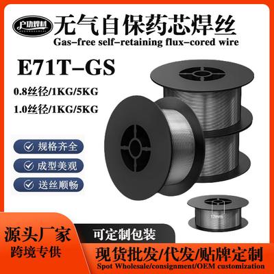 Gasless Self-Insulated Flux-Cored Welding Wire E71T-GS 0.8/1.0mm, 1kg Spool