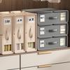Non-woven Bed Sheet Storage Box Large Capacity Fabric Storage Bins  Four-piece