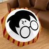 1PC Harry Potter Glasses Umbrella-8-Rib Reinforced, Automatic Open, Lightweight & Durable, Cute Fashion Accessory for Outdoor, D2710