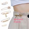 53pcs/20/8/6/1 New Pearls Pin Brooch For Women Waist Tighting Clip Safety Pin Brooch Sweater Cardigan Buckle Brooches Jewelry Gift