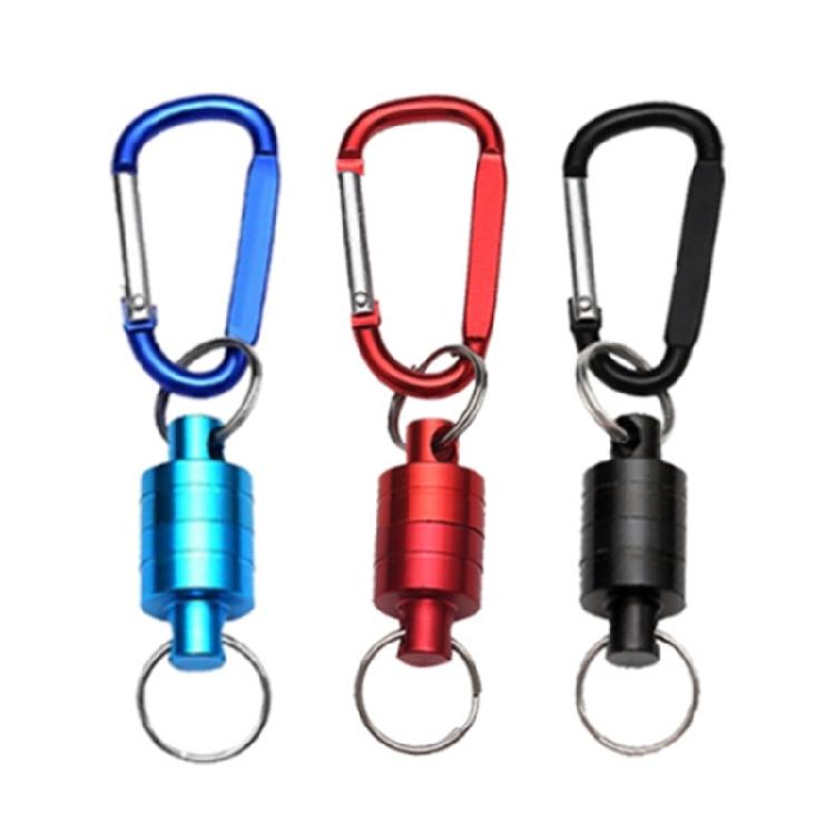 Magnet Fishing Magnetic Net Release Hanging Holder Lanyard Clip Carabiner Buckle Fly Fishing Hanging Holder Lanyard Clip