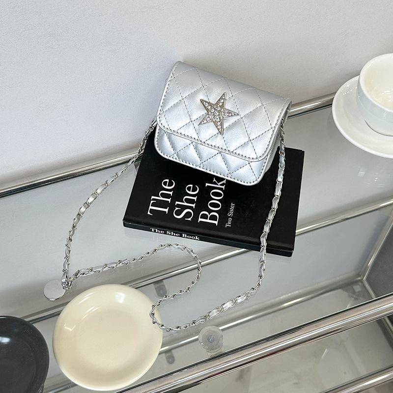 Small Bag New Women's Bag Trendy Fashion Versatile Messenger Bag Popular Shoulder Small Square Bag