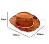 NicoLuLuna Kids' Cowboy Hat, Brown