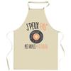 Tablier de cuisine - vinyles J'peux pas - Impression bretonne - Coton épais résistant - Lavable 40°C