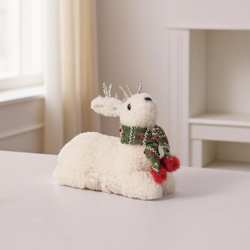 New Christmas Decorations, Snowman Doll Ornaments, Shopping Mall Store Scene Decoration, Santa Claus Doll Decoration