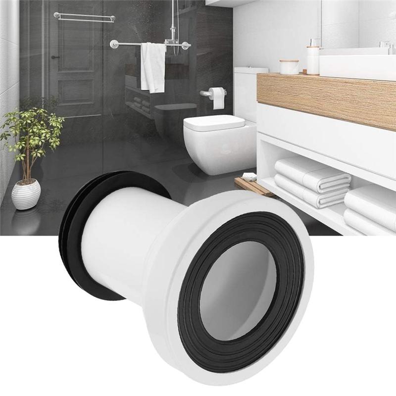 B-Est Toilet Connection Adapter Drainer Drain Pipe Toilet Accessories Bathroom Tool For Home Livingroom Outlet Pipe
