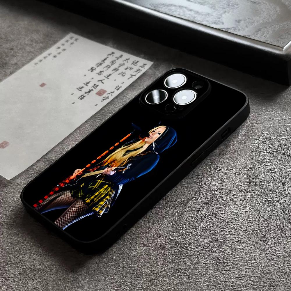 

Singer Avril Lavigne Phone Case For 15 Pro Max Iphone 16 14 Pro Max 12 15 Plus 13 Pro 11 Xr X Xs 8 7 Plus Silicone Back Cover iPhone14 Plus