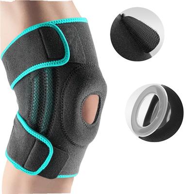 Genouillères en Silicone Pressurisées Antidérapantes Une Pièce, Sports, Course à Pied, Fitness, Vélo en Extérieur, Alpinisme, Genouillères de Printemps