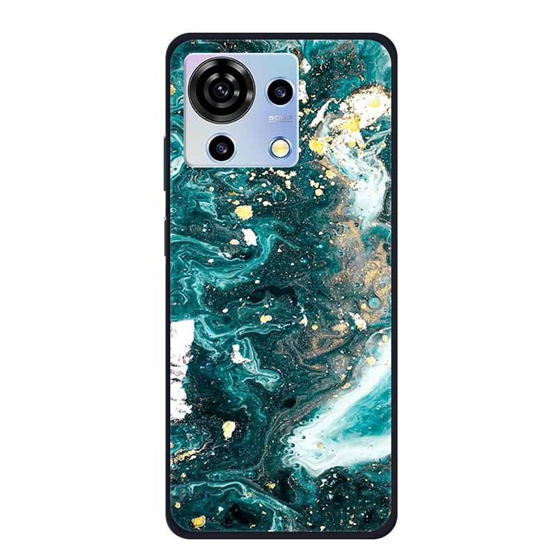 Phone Case For ZTE Blade V50 Vita Marble TPU Soft Silicone Cover for ZTE BladeV50 Vita V50Vita Cases Mica Painted Colorful Para