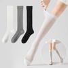 Cotton Thigh Tights Thin High Socks Casual Leggings