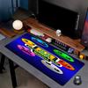 Geometry Dash Print Mouse Pad, Anti‑Slip Desktop Keyboard Mat, for PC Laptop Gaming Working Daily Use, Cool Festival Surprise Gift