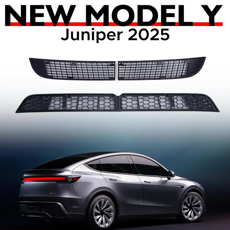 Lower Bumper Anti Insect Net For Tesla Model Y 2025 Launch Anti Dust Proof Inner Vent Grille Cover Insect-proof Front Cover