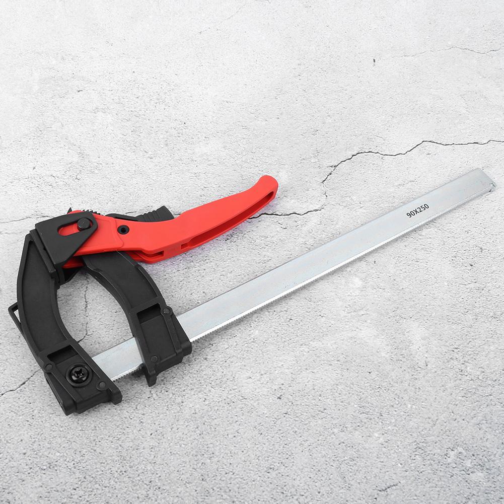 Rychloupínací ráčnové nastavitelné F svěrky Dřevoobráběcí tyčové svorky Upevňovací svěrka DIY truhlářské příslušenství